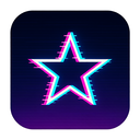 icon_communication_star_digital_glitch icon preview