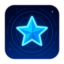 icon_communication_star_futuristic icon preview