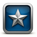 icon_communication_star_metallic icon preview