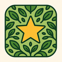 icon_communication_star_organic_pattern icon preview