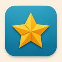icon_communication_star_origami icon preview
