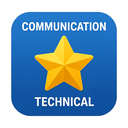 icon_communication_star_technical icon preview