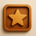 icon_communication_star_wooden icon preview