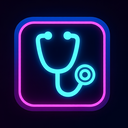 icon_communication_stethoscope_cyberpunk icon preview