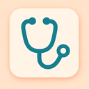 icon_communication_stethoscope_flat_pastel icon preview