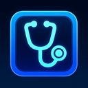icon_communication_stethoscope_futuristic icon preview