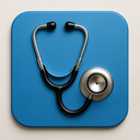 icon_communication_stethoscope_metallic icon preview