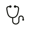 icon_communication_stethoscope_minimal_outline icon preview