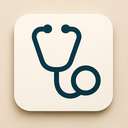 icon_communication_stethoscope_origami icon preview
