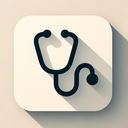 icon_communication_stethoscope_shadow_effect icon preview