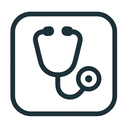 icon_communication_stethoscope_vector icon preview