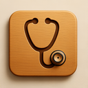 icon_communication_stethoscope_wooden icon preview