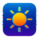 icon_communication_sun_digital_glitch icon preview