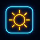 icon_communication_sun_neon icon preview