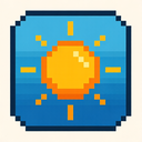 icon_communication_sun_pixel_art icon preview