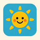 icon_communication_sun_playful icon preview
