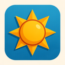 icon_communication_sun_sharp_edges icon preview