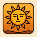 icon_communication_sun_tribal icon preview