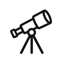 icon_communication_telescope_asymmetrical icon preview