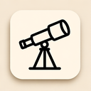 icon_communication_telescope_elegant icon preview