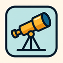 icon_communication_telescope_filled icon preview
