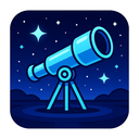 icon_communication_telescope_futuristic icon preview