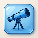 icon_communication_telescope_glassy icon preview
