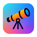 icon_communication_telescope_gradient icon preview