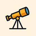 icon_communication_telescope_iconic icon preview
