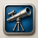 icon_communication_telescope_metallic icon preview