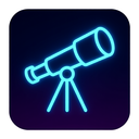icon_communication_telescope_neon icon preview