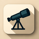icon_communication_telescope_shadow_effect icon preview