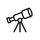 icon_communication_telescope_simplified icon preview