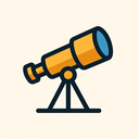 icon_communication_telescope_vector icon preview
