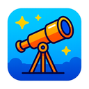 icon_communication_telescope_vibrant_colors icon preview