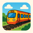 icon_communication_train_cartoon icon preview