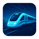 icon_communication_train_futuristic icon preview