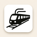 icon_communication_train_minimalist icon preview