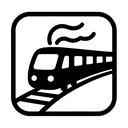 icon_communication_train_monochrome icon preview