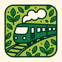 icon_communication_train_organic_pattern icon preview