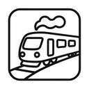 icon_communication_train_outline icon preview