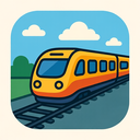 icon_communication_train_rounded icon preview