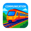 icon_communication_train_vibrant_colors icon preview