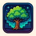icon_communication_tree_cyberpunk icon preview