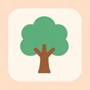 icon_communication_tree_flat_pastel icon preview