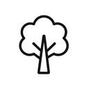 icon_communication_tree_line_art icon preview