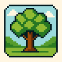 icon_communication_tree_pixel_art icon preview