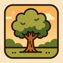 icon_communication_tree_retro icon preview