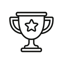 icon_communication_trophy_line_art icon preview