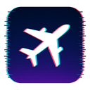 icon_construction_airplane_digital_glitch icon preview